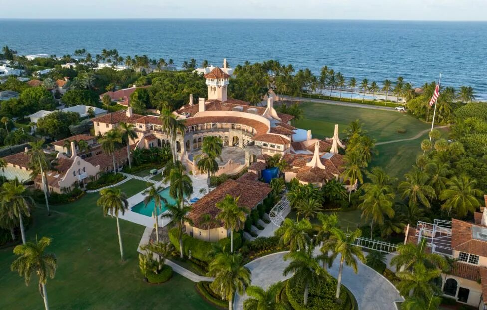 Резиденция Дональда Трампа во Флориде. Палм-Бич Флорида. Поместье трампа