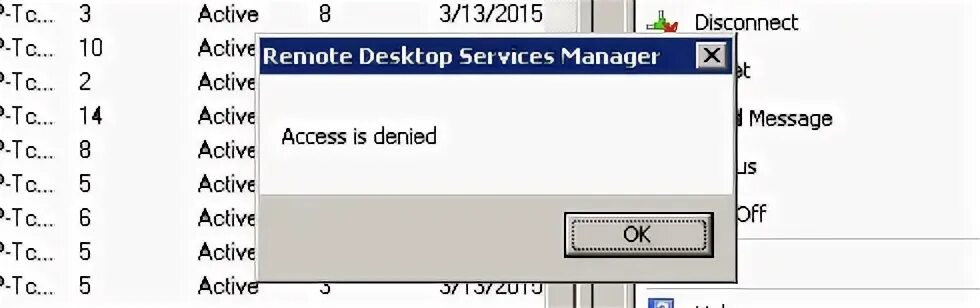 Access denied by server while mounting
