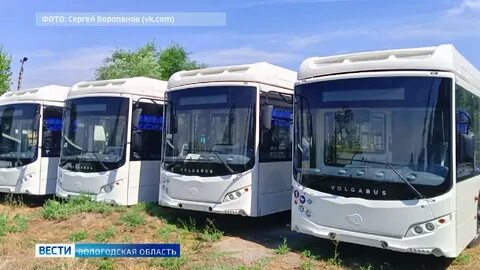 Новые автобусы вологда 2024