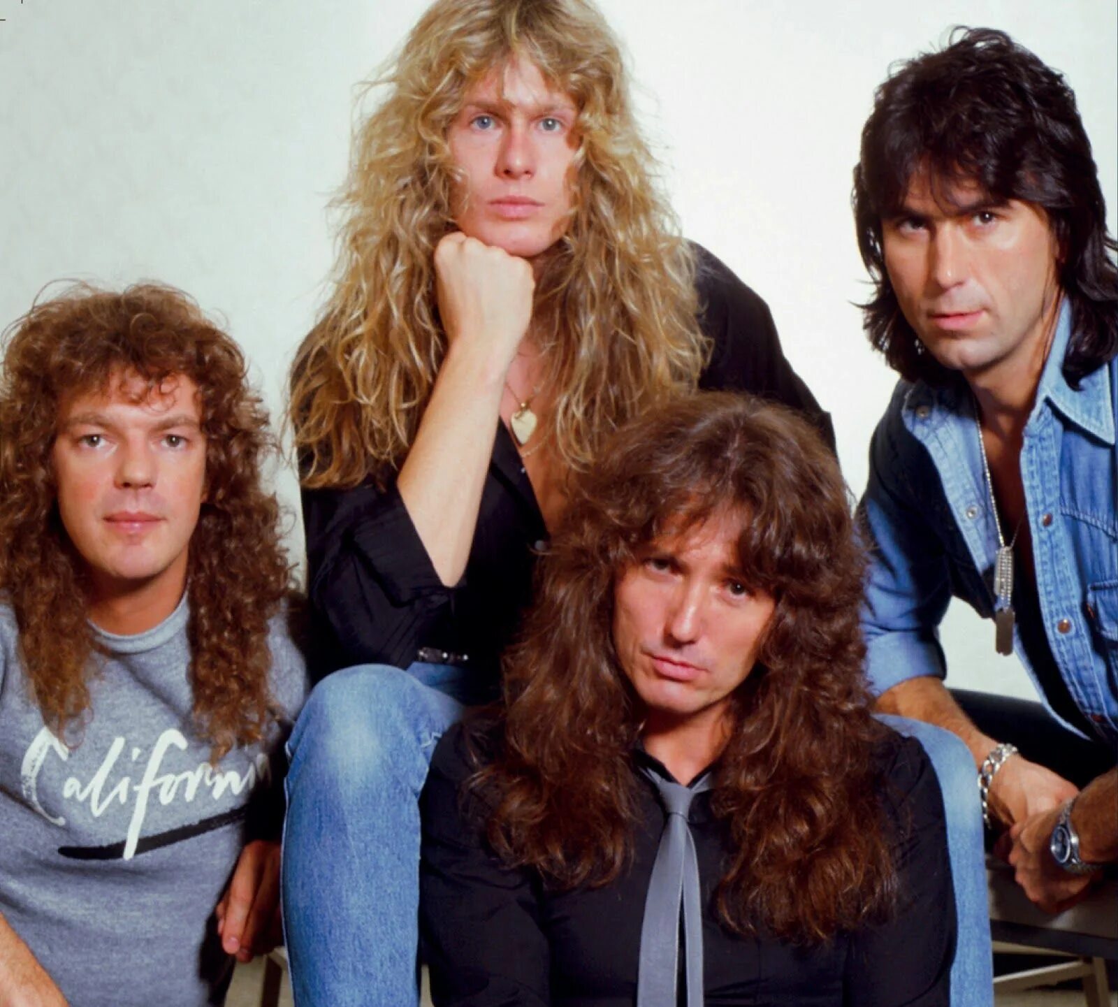 Уайт снейк. Группа Whitesnake. Whitesnake 1987 Band. Whitesnake David Coverdale группа.