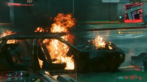 Cyberpunk crash