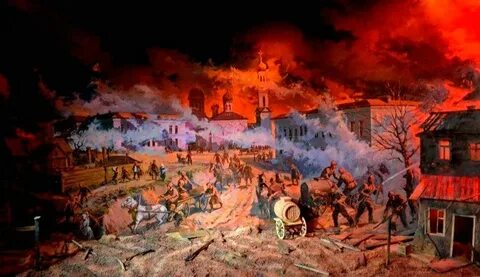 Пожары в старину