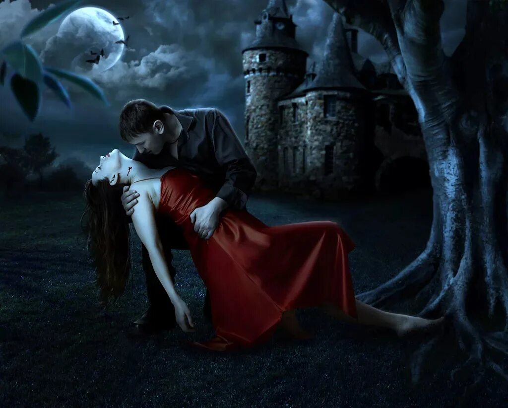 Любовь вампира. Романтика мистика. Лишь влюбленному вампиру текст