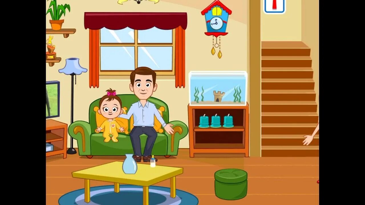 Как добавить игры в семью. My town семейный дом. игра my town семейный дом. игры в доме для детей. игра семейка.