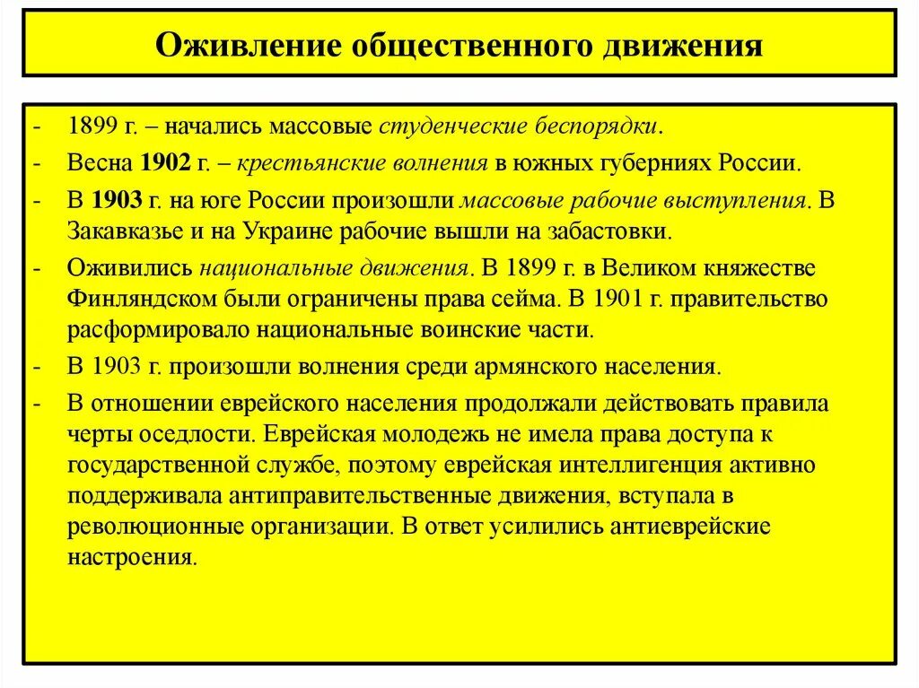 Общественных движений статья. Оживление общественного движения. Причины оживления общественного движения. Оживление общественного движения план. Ожившие общественного движения 1899г.