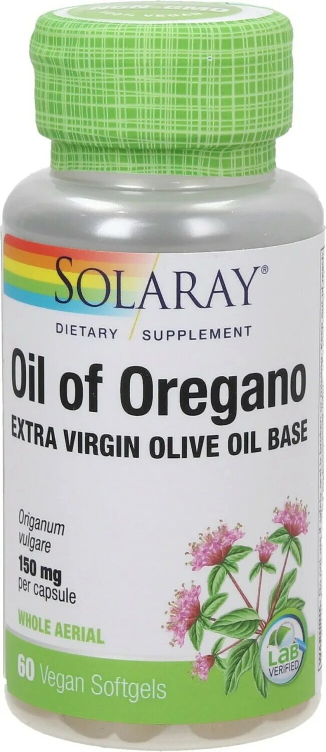 Solaray Oil of Oregano - масло орегано 60 вегетарианских капсул. Oregano Oil в капсулах. Oregano Oil в капсулах Now. Масло орегано айхерб.