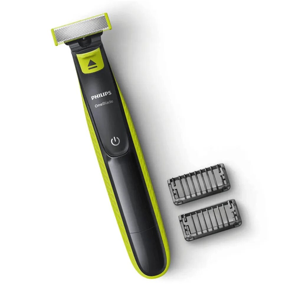 Филипс ван купить. Бритва Philips one Blade. Триммер Филипс оне блейд. Триммер Philips qp2510/15. Триммер бритва для бороды и усов Philips ONEBLADE qp2510/15 с 2 насадками-гребнями.