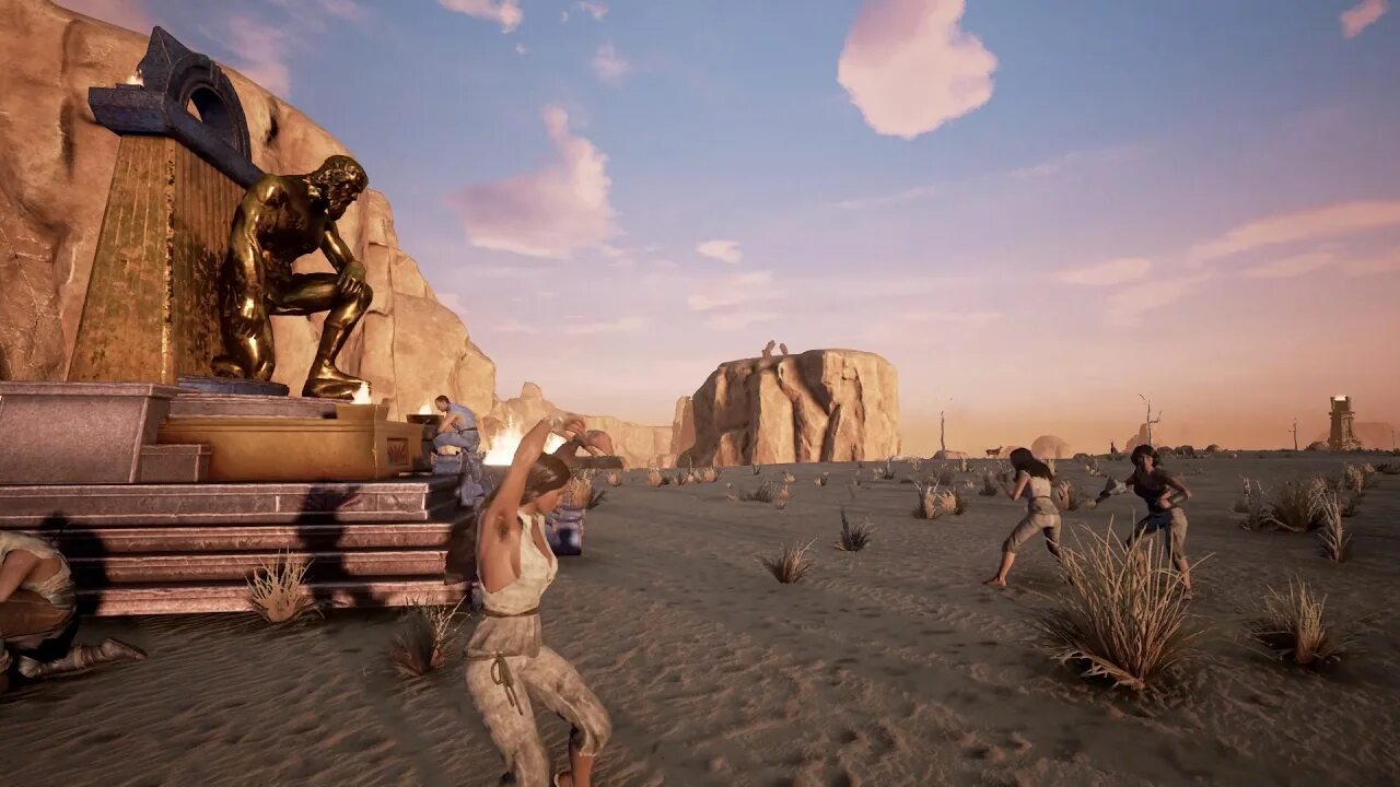 Conan метеориты. Conan exiles thrall. серные шахты конан экзайл. серная шахта конан. conan exiles сера.