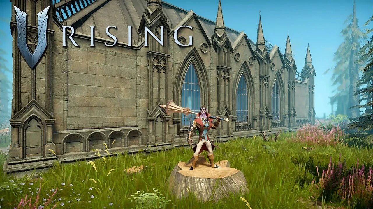 Игры с гриндом. V Rising замок. М Rising замки. V Rising игра. Замки игроков Rising.