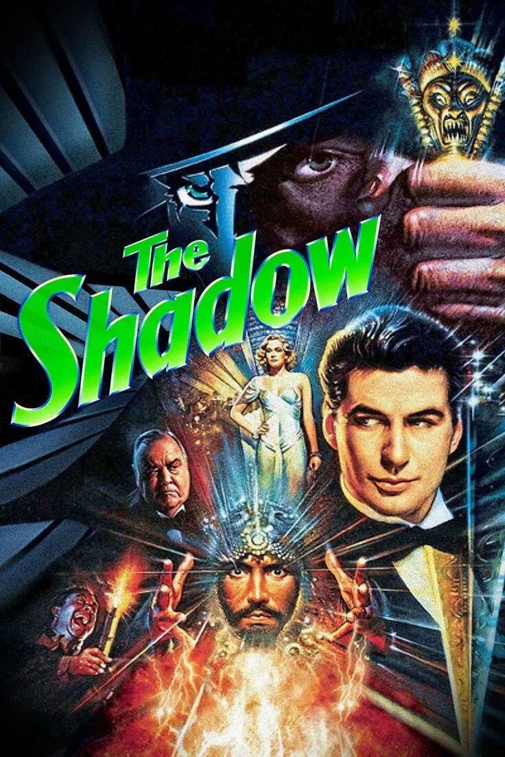 Постер тень. Алек болдуин тень. The shadow 1994 poster. Постер с тенью. Тень / the shadow (1994).
