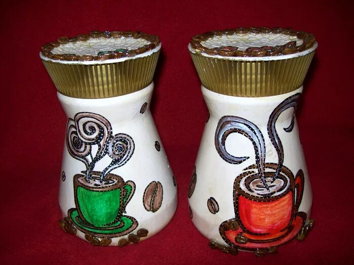 Поделки из банок из под кофе. Поделки из банок из под кофе