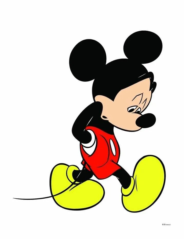 Mickey mouse rebrushed