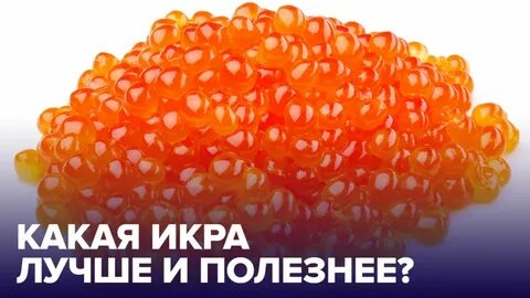 Какая икра полезнее