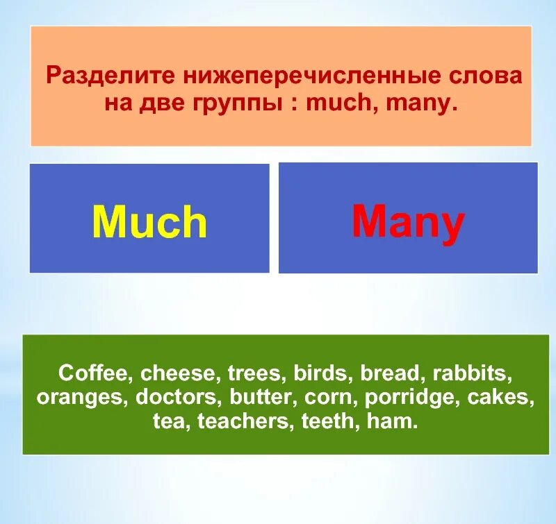 Перевести слово more. Употребление much many в английском. Much many правило. Правило употребления how much how many. How much how many a lot of правило.