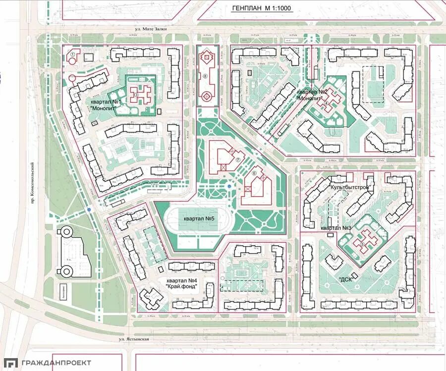 Карта 1 квартала. Проект планировки микрорайона "Ястынское поле". Район, квартал (микрорайон) план. Планировка микрорайона план проект. Генеральный план микрорайонов и кварталов города.
