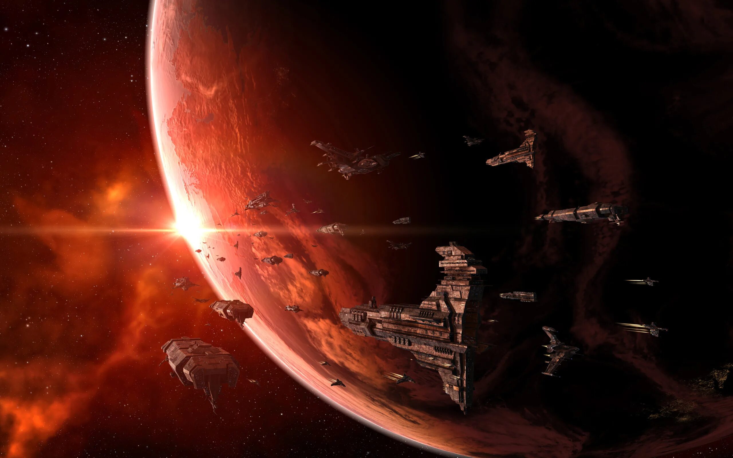 Cold space. Cold space