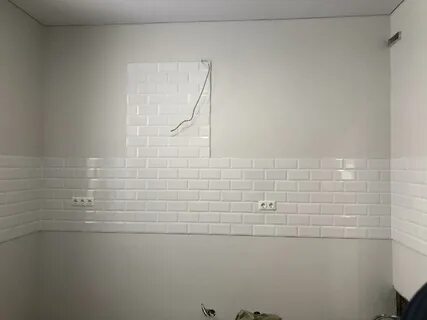 Укладка плитки фартук