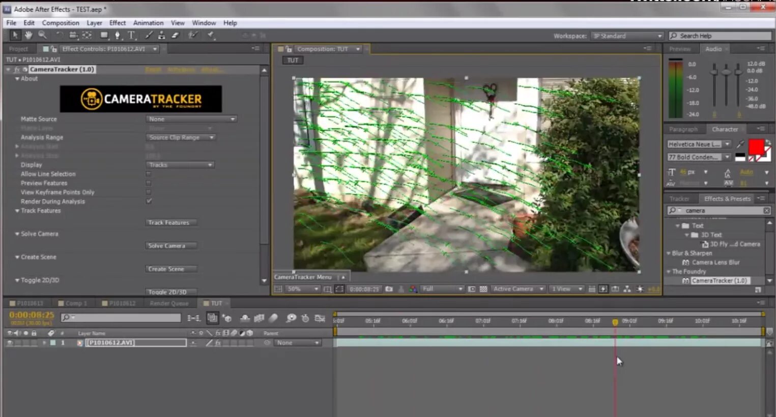 After effects camera tracker. 3d camera tracker after effects. After effects camera tracker.