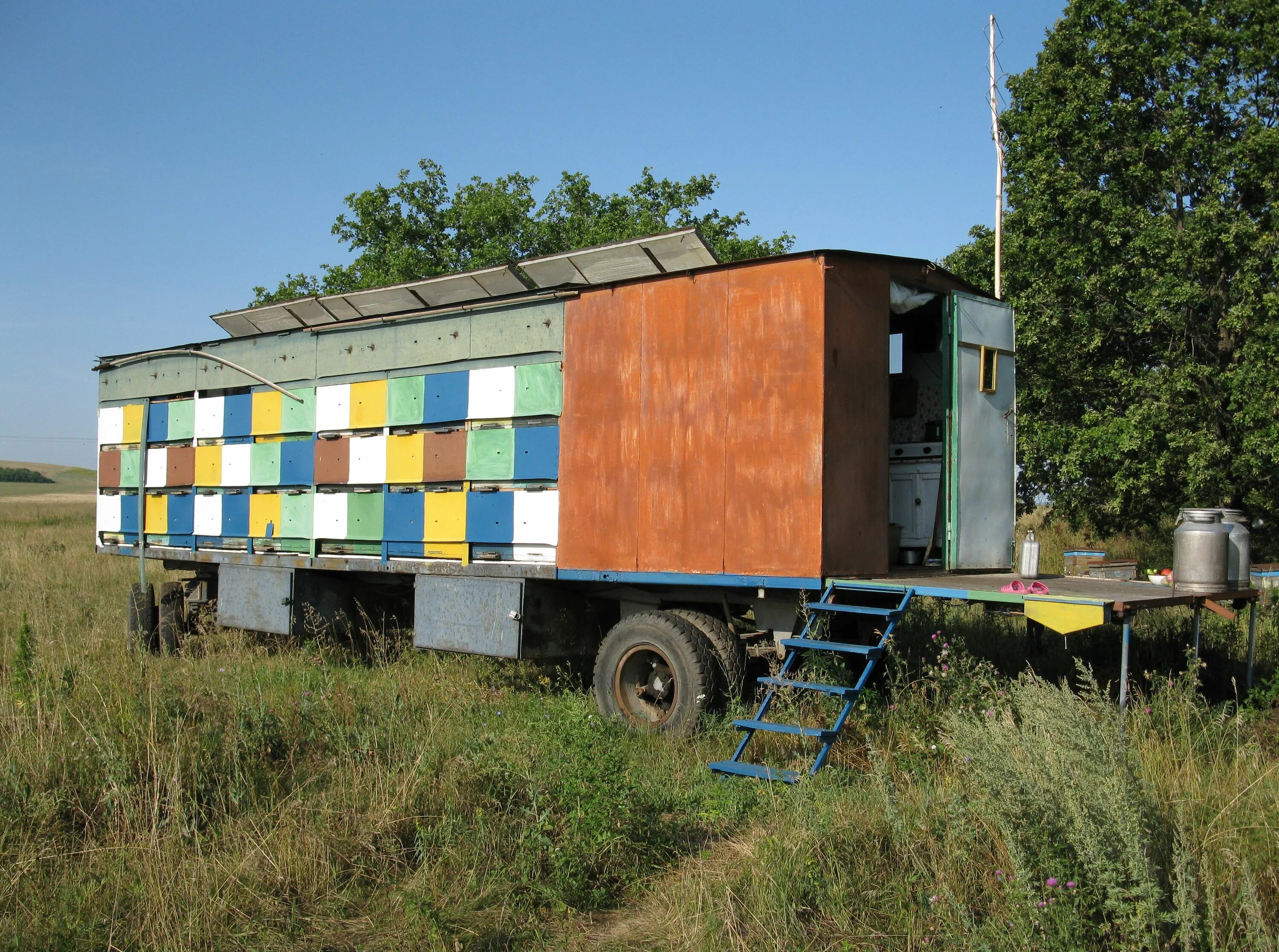 Прицеп улей. Пчелопавильон ковчег. пчелопавильон ппу 32. прицеп 7135 “пчеловод” (“прогресс”). прицеп «пасека седельная-24» (“ось”).