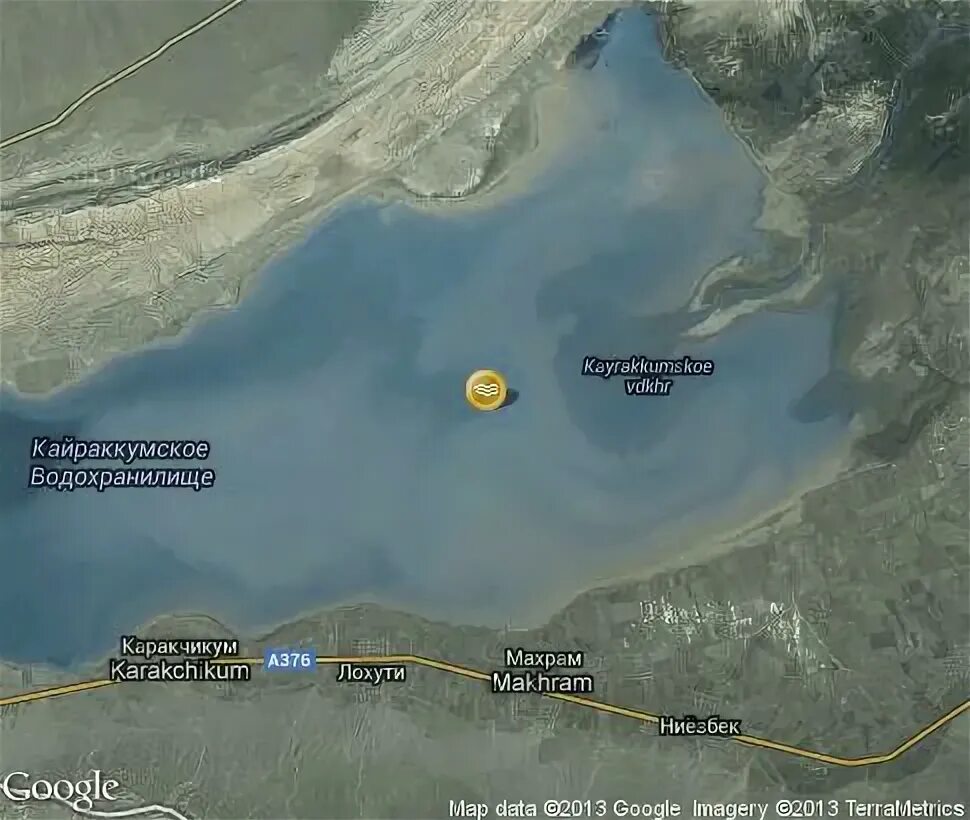 Кайракумское водохранилище в таджикистане на карте Кайраккумское водохранилище одно из крупнейших в Таджикистане (Согдийская обла