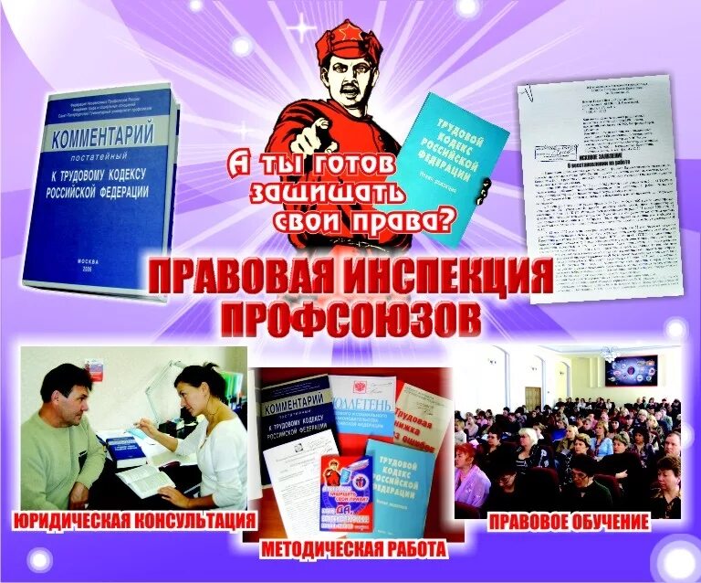 профсоюзного инспектора труда