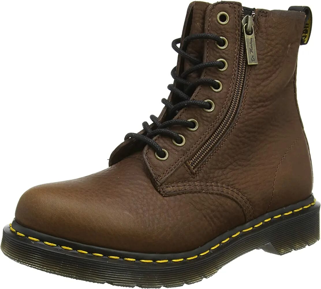 Dr Martens 1460 Pascal Brown. Dr Martens Grizzly. 1460 Pascal Dr Martens коричневые. Ботинки Dr. Martens 1460 Pascal-8 Eye Boot. Dr pascal