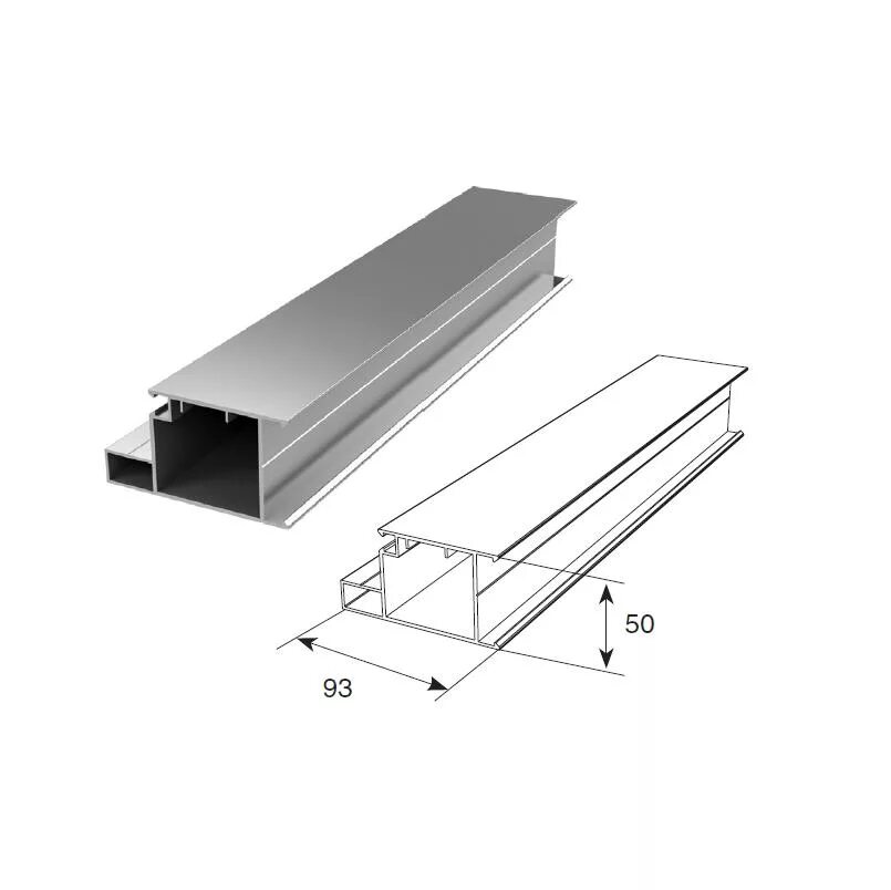 Купить т профиль для откатных. Алюминиевый профиль Дорхан. Профиль для откатных ворот 70х70. Алюминиевый профиль Нижний/верхний Дорхан. Т профиль Дорхан для откатных ворот.
