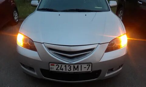 Передние габариты мазда 3