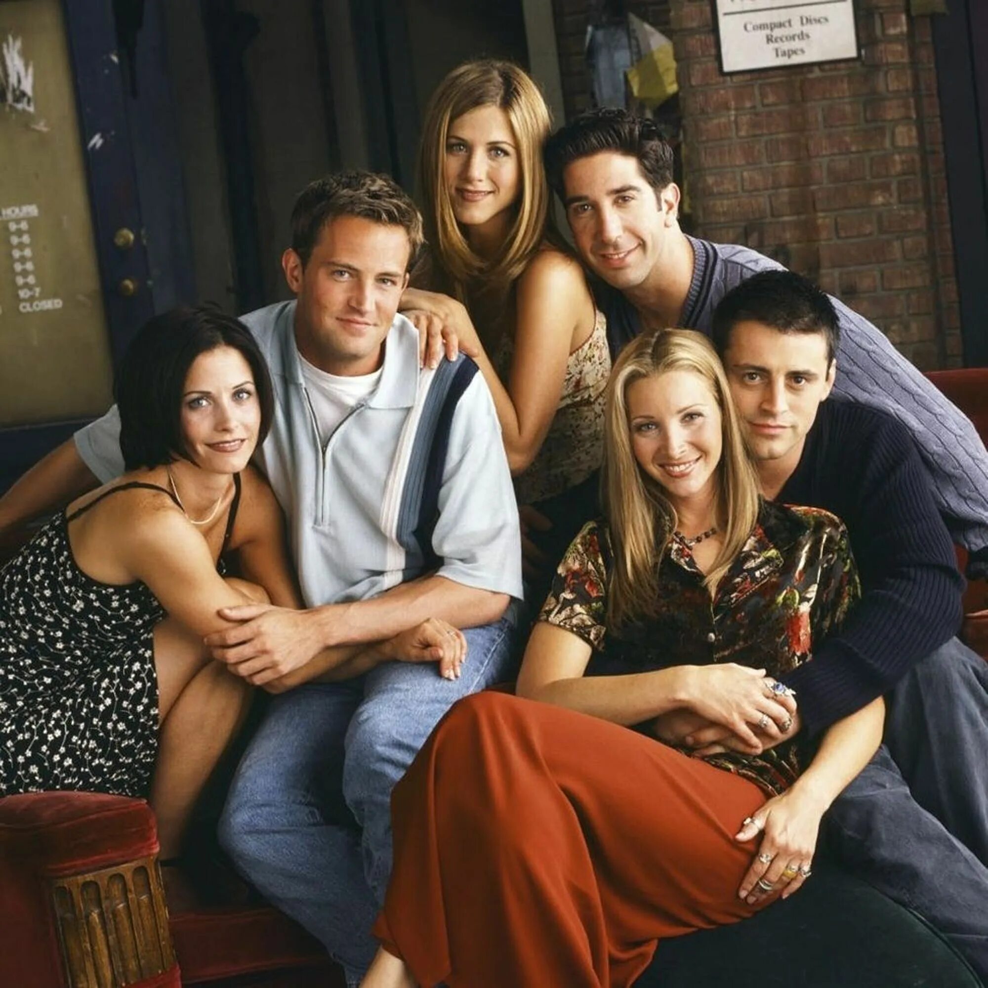 Friends poster. Друзья 1994-2004.