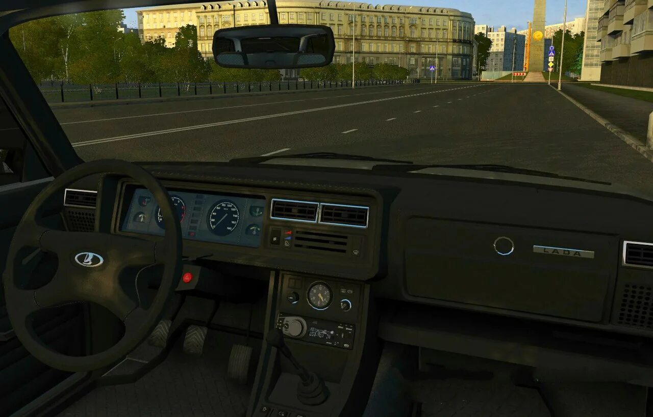 ВАЗ 2107 V.2 для City car Driving (v1.5.9). ВАЗ 2107 City car Driving 1.5.2.