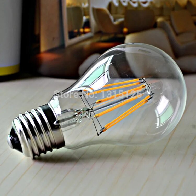 Яркость 2 ламп. Led Filament e27. Led лампа 6 Watt=60watt. Светодиодная лампа Vintage e27 6 Вт. Лампа Lima led Birne ww 220v 12w e27.