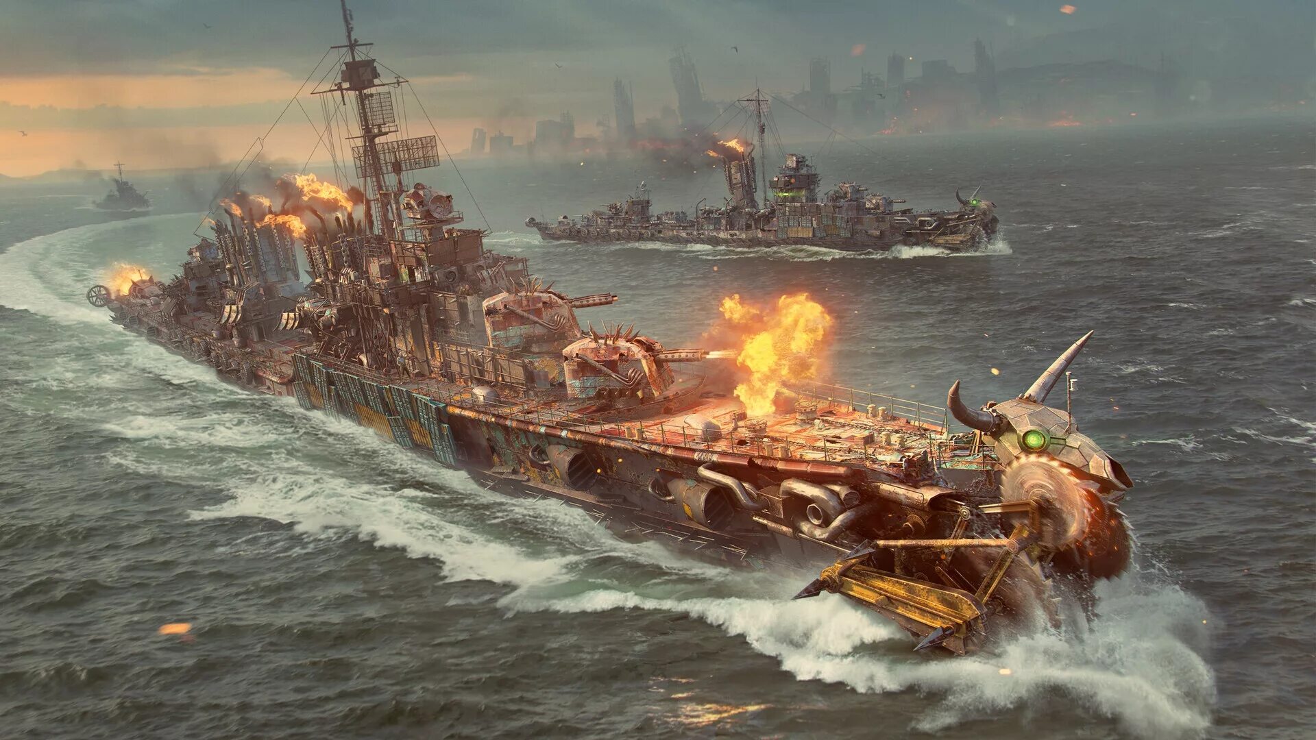 Корабли игра world. Корабли игра World of Warships. Морской бой World of Warships. Дикий бой World of Warships. Ямато варшипс.