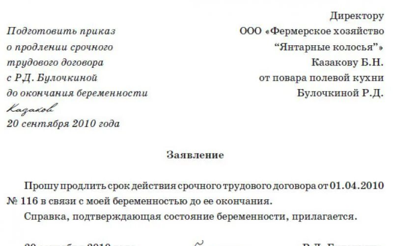 Заявление беременной о продлении срочного трудового договора. Как написать заявление на продление трудового договора. Заявление на продление срочного трудового договора по беременности. Как написать заявление на продление трудового договора образец. Заявление в связи с беременностью