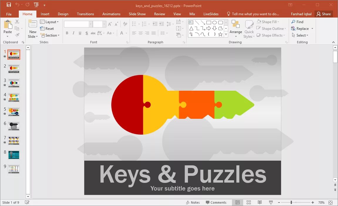 Powerpoint keys