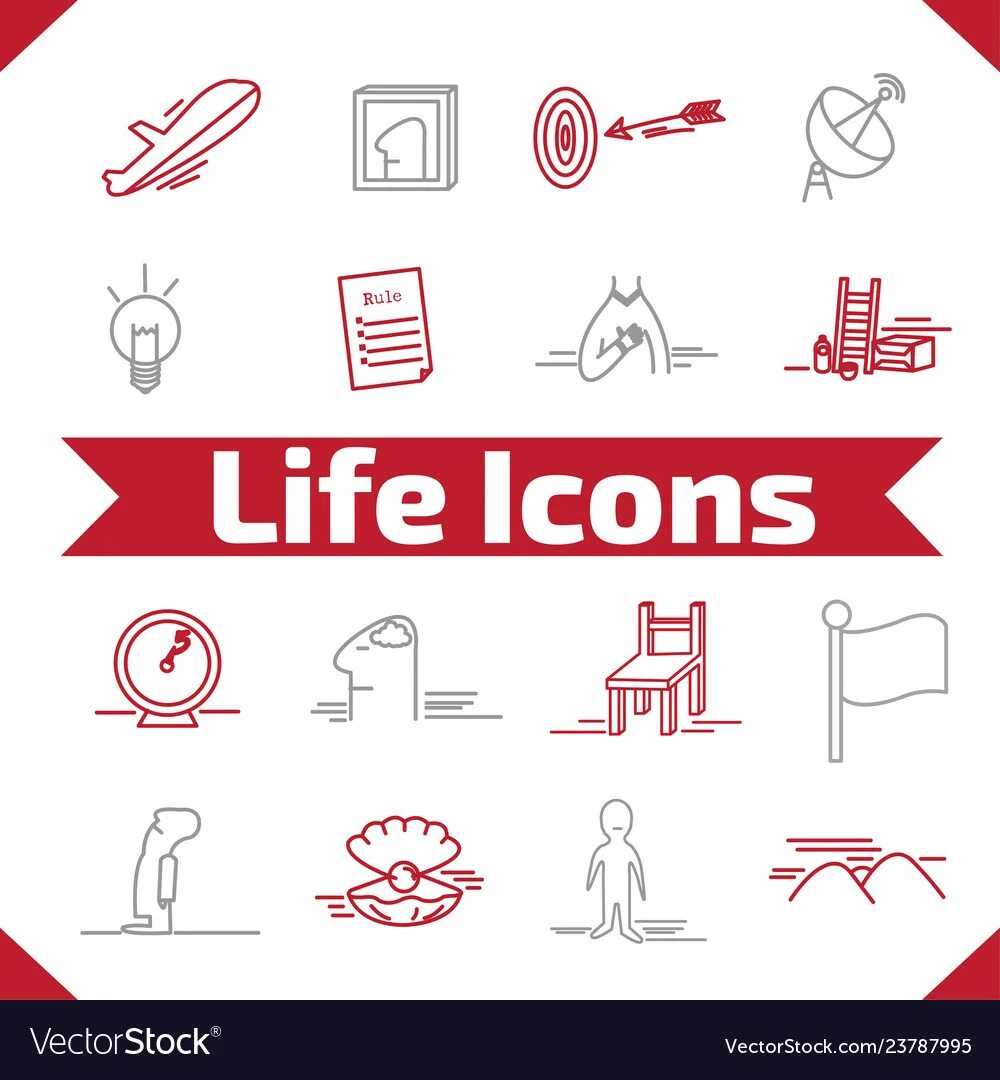 Life icons