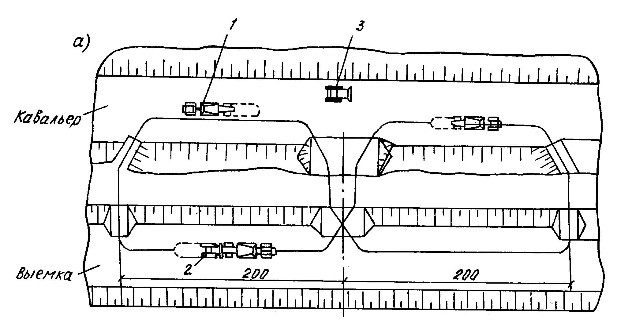 Схема движения автосамосвалов на отвале. Назовите схему разработки выемки экскаватором «прямая лопата»:. Разработка выемки. Разработка грунта в котловане бульдозером. Разработка выемки.