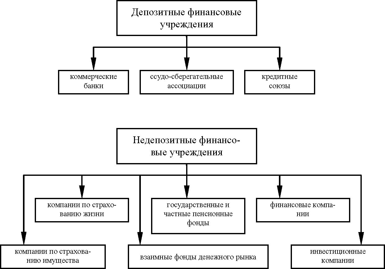 Виды кредитно финансовых учреждений. Депозитные финансовые учреждения. Виды депозитных учреждений. Организационная структура в финансовом учреждении.