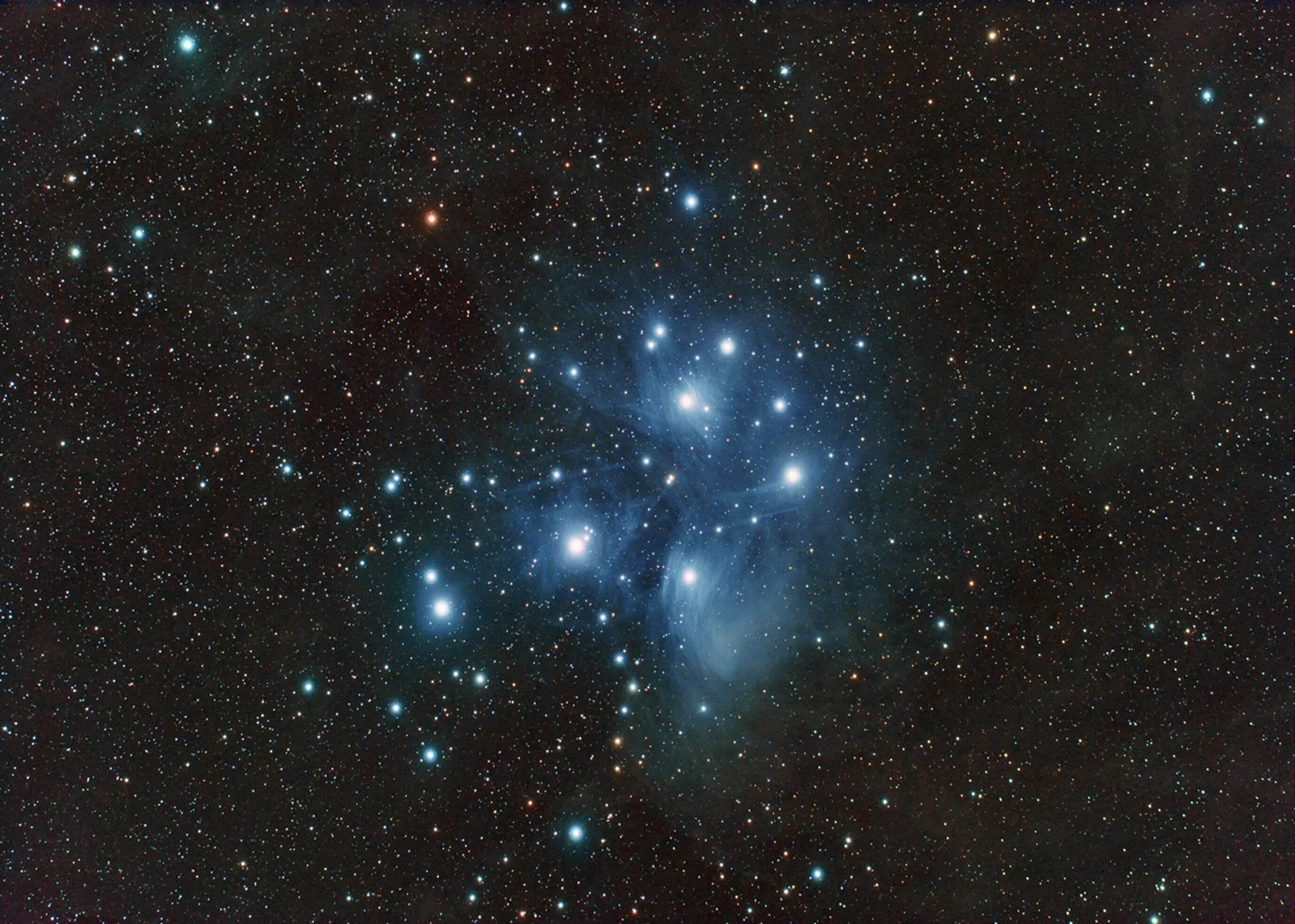 M45 Плеяды. Рассеянное Звёздное скопление Плеяды (m 45). Отражательные туманности в созвездии Плеяды. Звезда атлас Плеяды.