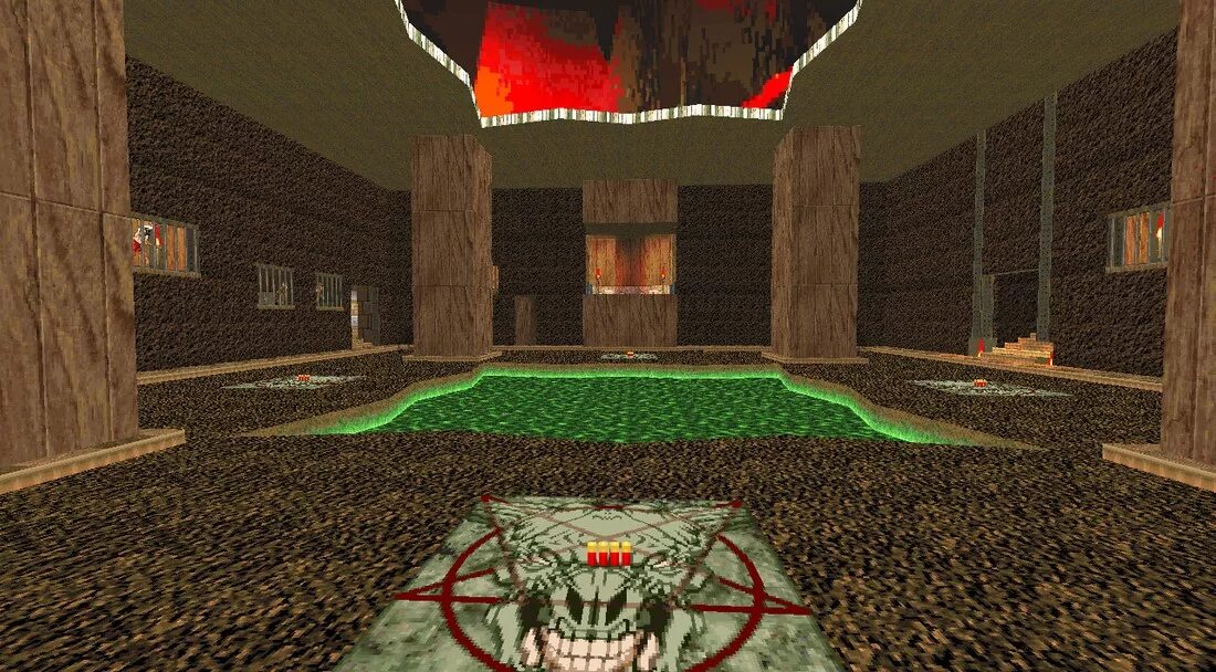 Лабиринтные уровни doom2.