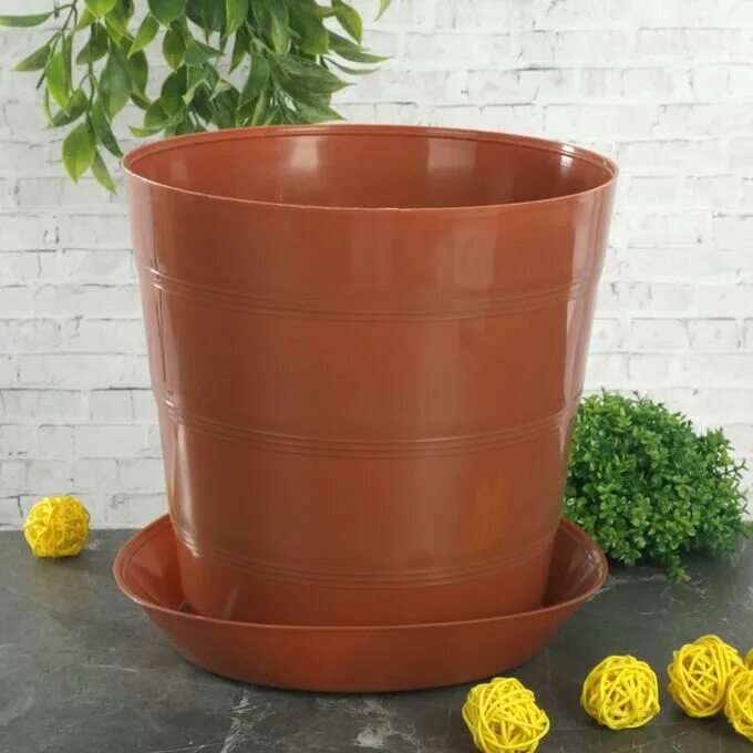 Горшок с автополивом ingreen. Рассадник 7,5л д26аир черный 26*21,5см/рс. 5 литров. Аква №2 d-22см (4л). Горшок деко твин 9л цвет нефрит.