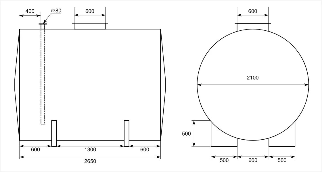 Емкость РГС 10. Резервуар РГС 10 чертеж. Резервуар горизонтальный стальной РГС-10. Чертеж резервуара РГС-25. Высота топливного бака
