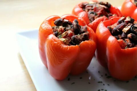 Перцы фаршированные печенью