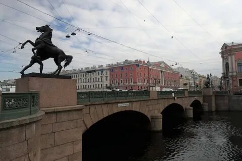Аничков мост в санкт петербурге