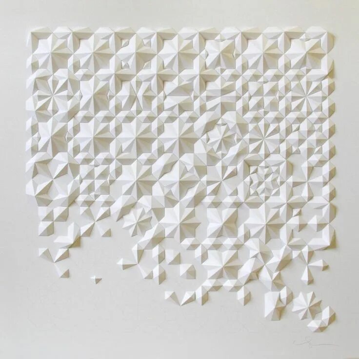 Matt paper. Мэтт шлиэн (matt shlian). 3д стена из бумаги. matt shlian схемы. ванная 3д из бумаги.