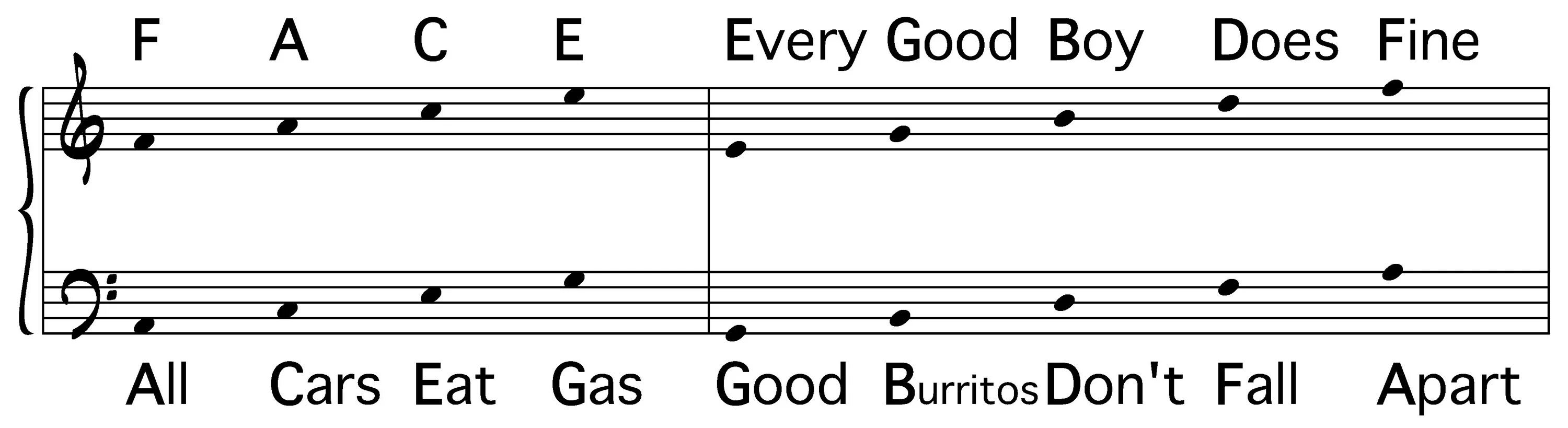 How to read notes. How to read sheet music. every good boy does fine. how to read piano notes. sheet note reading.