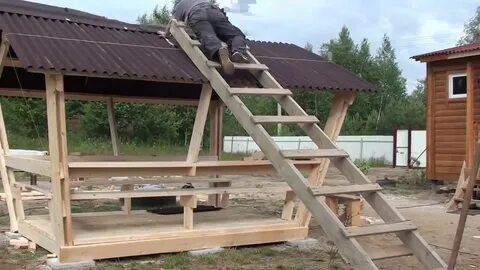 Беседка своими руками за один день