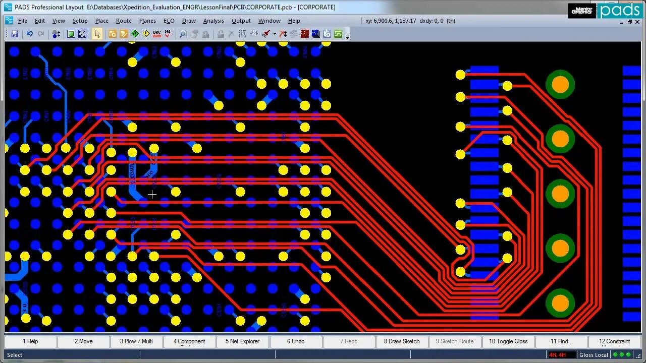 Pads layout. Mentor expedition pcb. mentor graphics expedition pcb. pads professional siemens. pads professional.