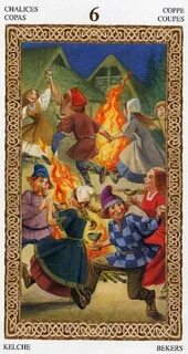 Шестерка кубков таро значение