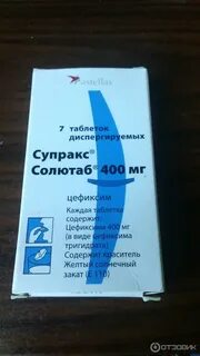 Супракс от чего