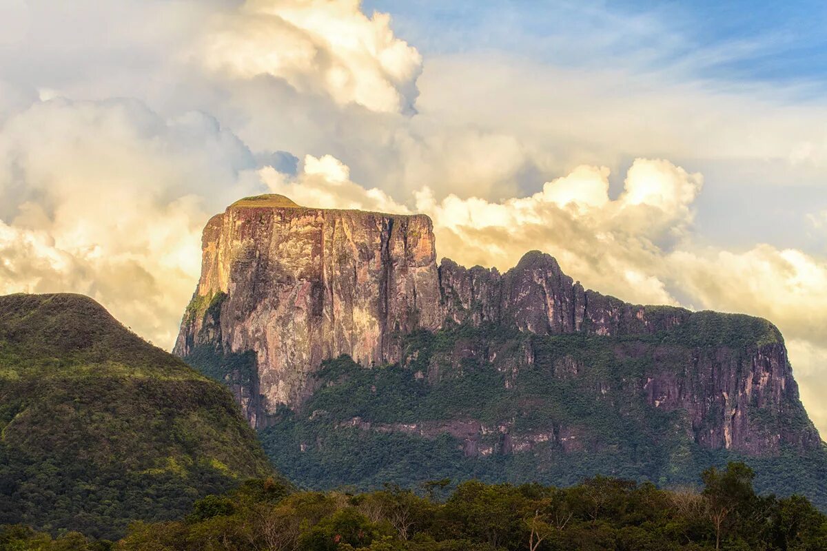 Природные особенности венесуэлы. Столовые горы Рорайма Венесуэлы. Венесуэла плато Тепуи. Столовая гора Рорайма. Столовые горы Тепуи в Венесуэле.